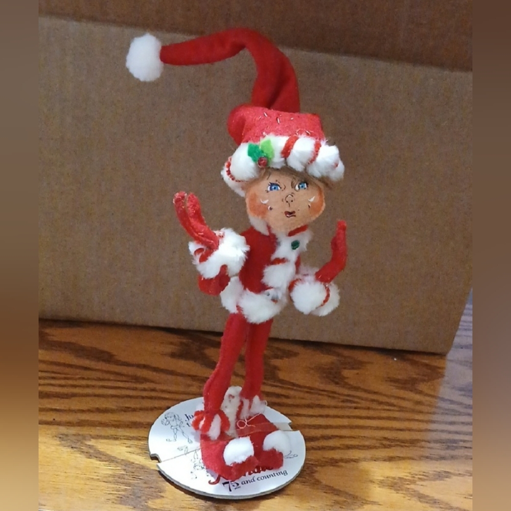 Red Peppermint Twist Elf